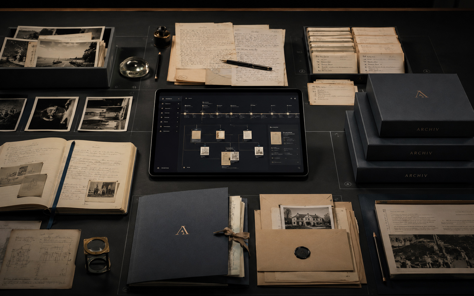Composition documentaire ARCHIV