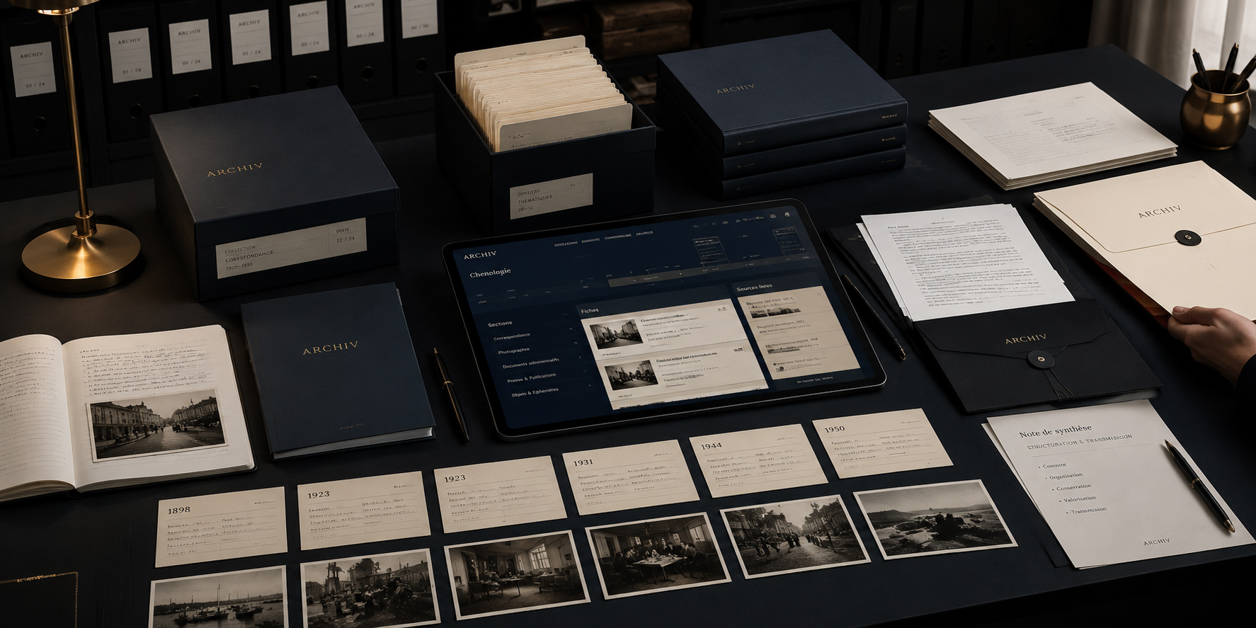 Résultat d’une archive ARCHIV structurée, consultable et transmissible